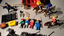Gros Lot Westerns Bandoulieres Blanche Playmobil ⚠️ Reservé Neuf