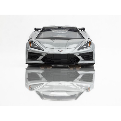 AFX Racing 22095 Corvette C8 avec châssis Mega-G+ ultra stable pour circuit HO