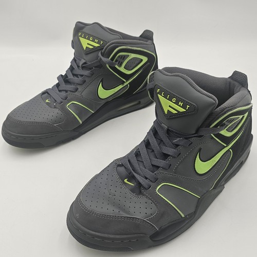 Mens Nike Air Flight Falcon 'Dark Grey Voltage' 397204-030- Size 10.5 - Picture 5 of 12
