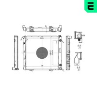 MotorküHler WasserküHler ERA 673506 FüR Mercedes 124 W124 Model S124 C124 200