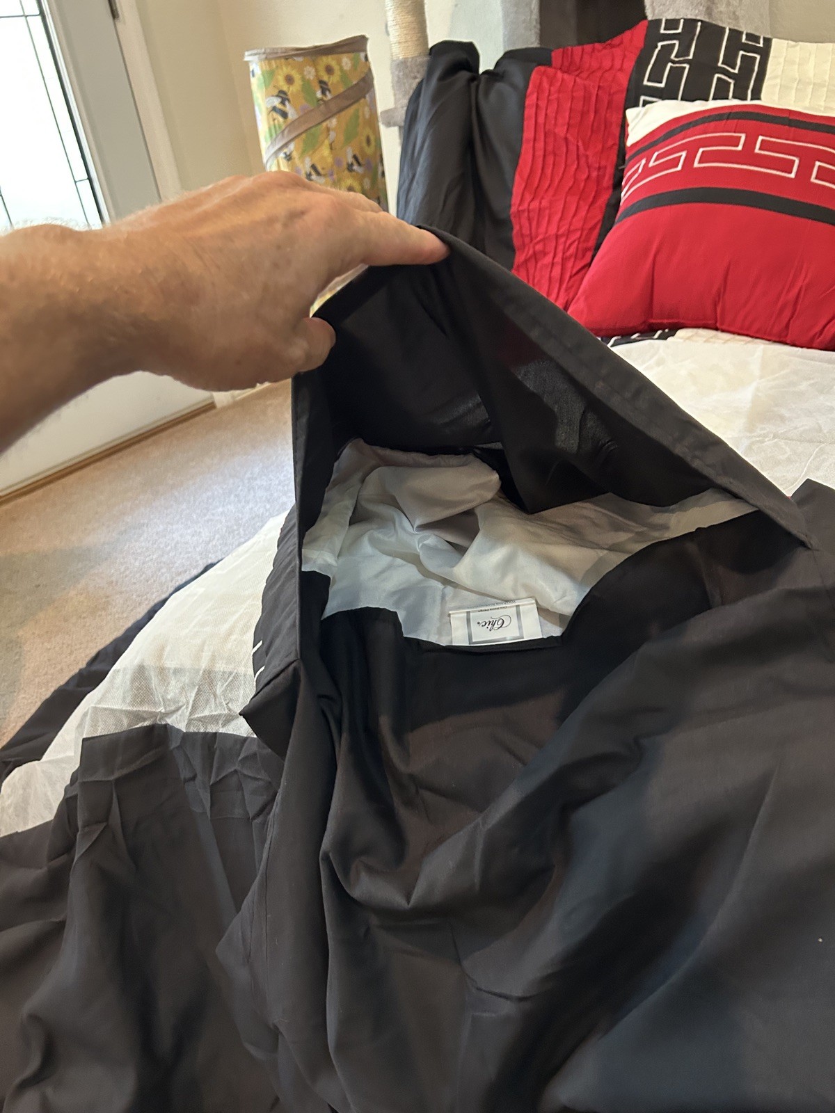 Chic Home Carlton 6-Piece Comforter Set, Queen Size, part number CS1223-112-AN