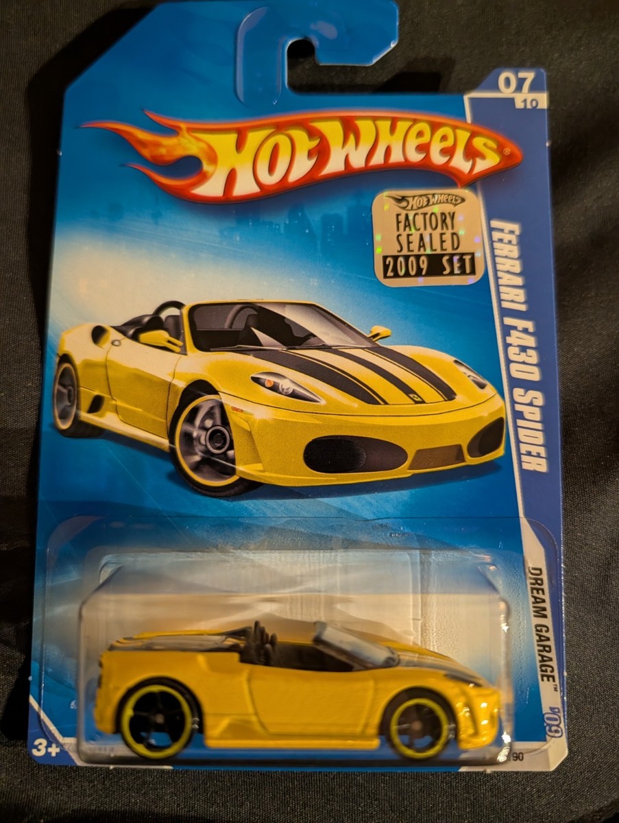 HW 2009 FACTORY SEALED Ferrari F430 Spider Yellow 1 of 500 | eBay