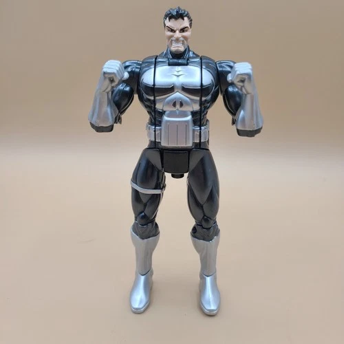 Vintage 1999 Marvel Shape Shifters Punisher Action Figure No Missiles
