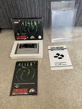 Thumbnail of ebay&reg; auction 127821182164 | Super Nintendo SNES Alien 3 Working CIB PAL UK Boxed Manual & Protector Case