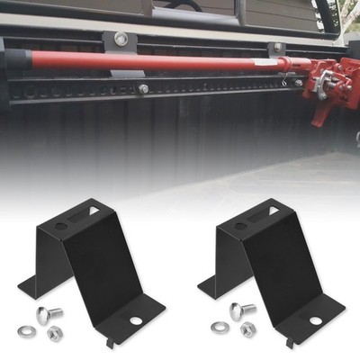 2Pack High Lift Jack Mounting Bracket Bed Rail Rack System Fit For Toyota Tacoma