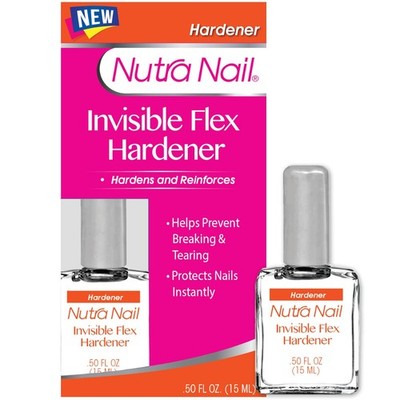 Nutra Nail Flex Shield Nail Hardener Clear Strengthening Treatment Nail Care