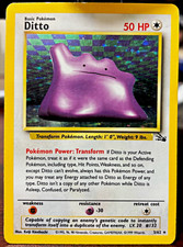Ditto Fossil 1999 Holo Rare Unlimited EN 3/62 50HP Pokemon TCG on eBay
