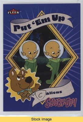 2024 Fleer Scooby Doo Put 'em Up! Stickers Aliens #20 READ 18d6