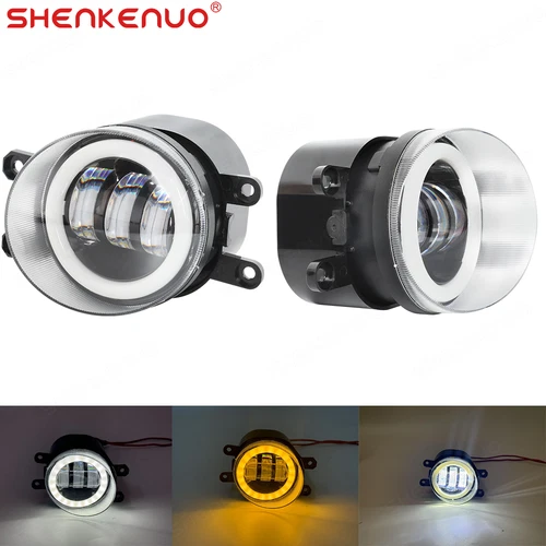 Pair Fog Lights Driving Lamp LED Right & Left Side Car Accessories Replacement - product listing photo