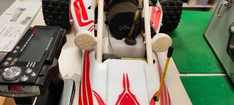 nuova ritiro in negozio auto a scoppio BUGGY rovan 30CC baja 1/5 nuova rtr 80CM - Immagine 4 di 4