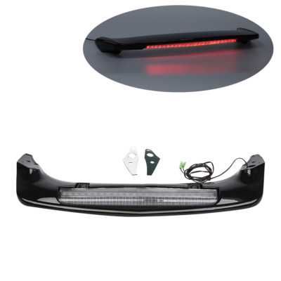 Trunk Spoiler w/ LED Lens Brake Light For Honda Gold Wing GL 1800