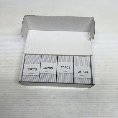 100 RFID Proximity Control Entry Access Cards 54 x 85.6 - White