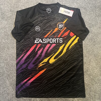 FIFA 21 FUT21 Luma T-shirt Mens Size Large Black with Tags  UK - Main Image