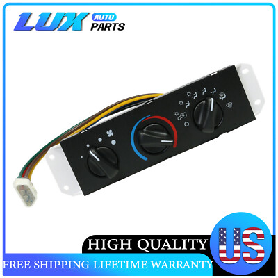 AC A/C & Heater Control with Blower Motor Switch Fit 1999-2004 Jeep Wrangler TJ