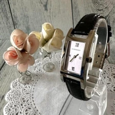 BURBERRY Watch BU1025 Pink Tone Rare Used Japan Check description