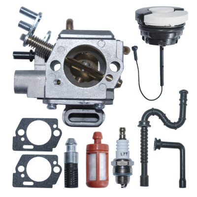 #ad Carburetor Kit For Stihl MS310 MS390 MS290 029 039 HD 18 Walbro Carb Fuel Filter $22.99