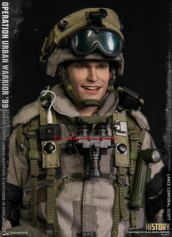 Peafect Damtoys 1/6 78079 Operation Urban Warrior'99 Marine Corps