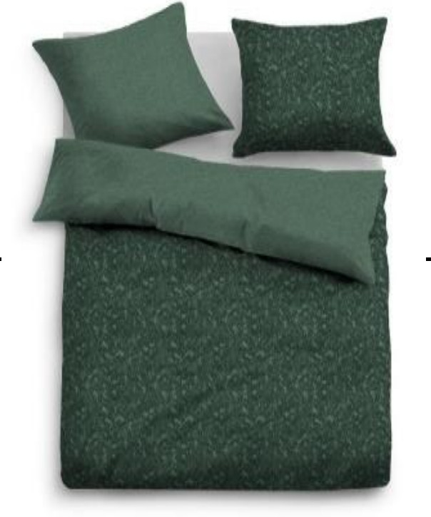 TOM TAILOR Wendebettwsche Grn Dunkelgrn Baumwolle 155 x 220 80 x 80 см 8790₽