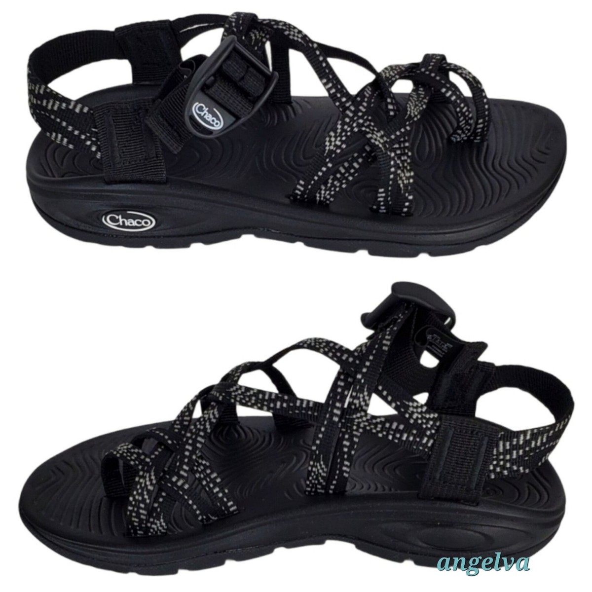 New Chaco Z/volv sandals black strappy water resistant comfort outdoor hiking Chaco Men main image 4