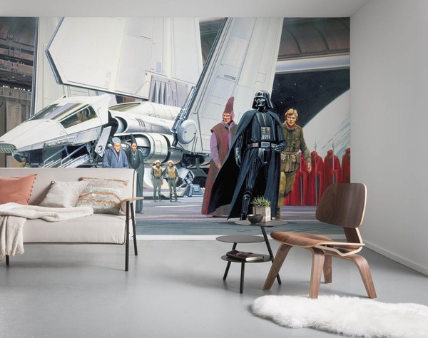 Komar Star Wars Xxl Wandtapete Darth Vader Star Destroyer 500X250Cm-image