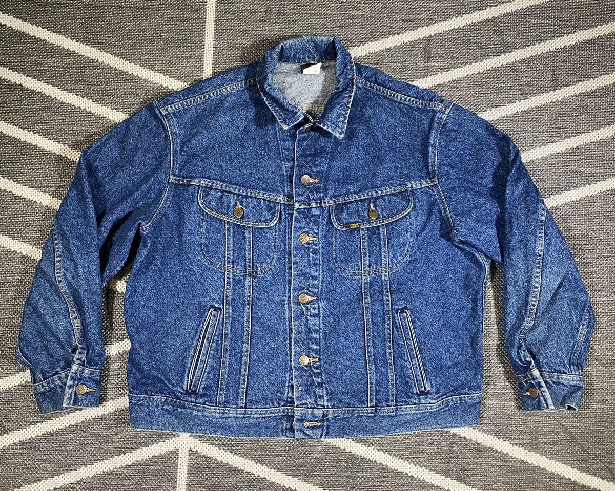 Vintage 80s HBO Cinemax Sessions Denim Jean Jacket Sz XL