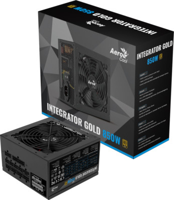 Aerocool Gold Supplement 850W 80 Plus Gold Modular Power Supply
