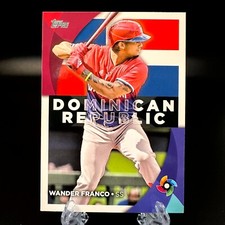 2023 Topps Wander Franco World Baseball Classic Stars #WBC-25 Dominican Republic