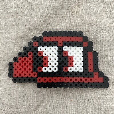 Super Mario Odyssey Pixel Art Sprite Cappy 4”x2”