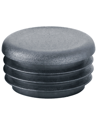 #ad #ad 2quot; Round Tubing Plugs Black Ribbed End Caps for Steel Pipe Racks Industrial $15.78