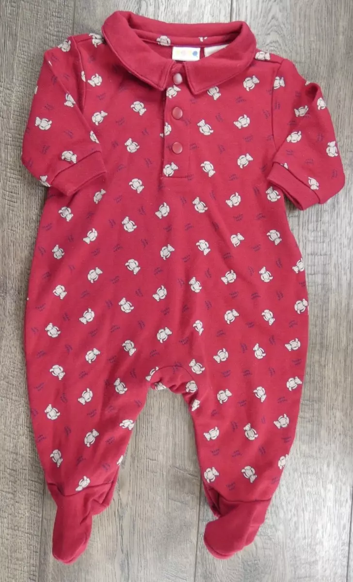 Baby Boy Clothes Vintage Gymboree 0 3 Month Nutcracker Footed Outfit