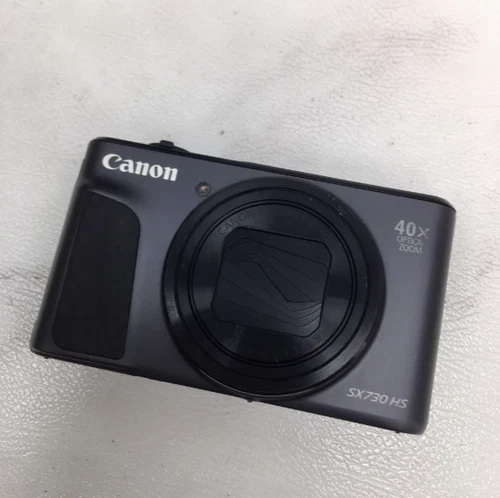 Canon PowerShot SX730 HS Digital Camera Black Color 20.3 MP Proper Functioning - Picture 11 of 13