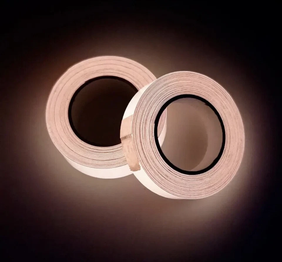3m Glow In The Dark Sticky Tape Self Adhesive Luminous Safety Film Sticker Roll - Image 3 of 4