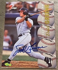 1995 Classic 5 Sport MLB Authentic Autograph Rookie Todd Greene California Angel