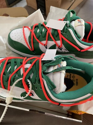 Nike Dunk Low OffWhite Green 45EU 10 UK