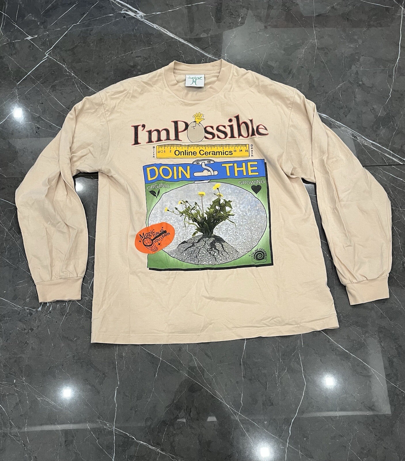 Online Ceramics Rare I'm Possible Long Sleeve Tee Size Large