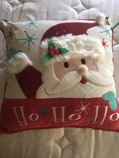 BRAND NEW CHRISTMAS SANTA PILLOW