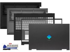 New HP Omen 15-EN EK TPN-Q236 TPN-Q238 LCD Back Cover Bezel Bottom Case Palmrest