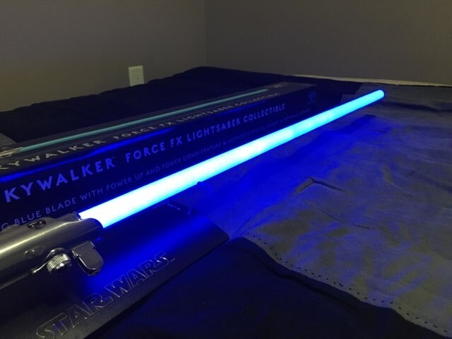 2007 Master Replicas Star Wars Luke Skywalker Force FX Lightsaber