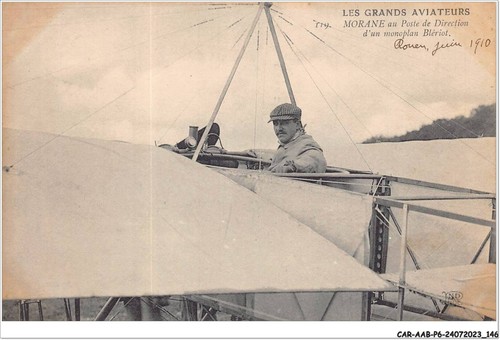 CAR-AABP6-76-0479 - Rouen - Les Aviateurs - Morane Zur Post Lenkgetriebe Eines