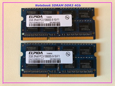 sodimm ddr3 2x4gb
