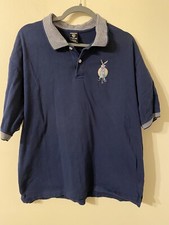 Vintage 1990s Bugs Bunny Blue Polo Shirt Mens Large Warner Brothers Studio Store