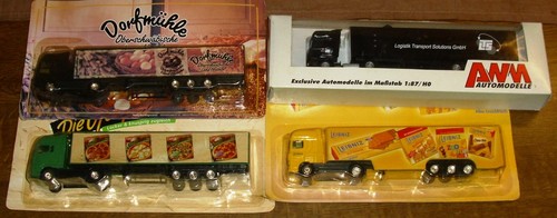 9 Werbe-Lkw- Verschiedenes-Maßstab 1:87- original verpackt-Zustand 1-2 - Picture 7 of 8