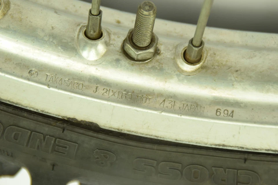 Husqvarna WR 360 4A Bj. 1992 - Front wheel rim front A566026846 - Image 2 of 3