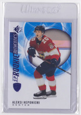 2020-21 UD SP HOCKEY ROOKIE AUTHENTICS BLUE ALEKSI HEPONIEMI #121 PANTHERS
