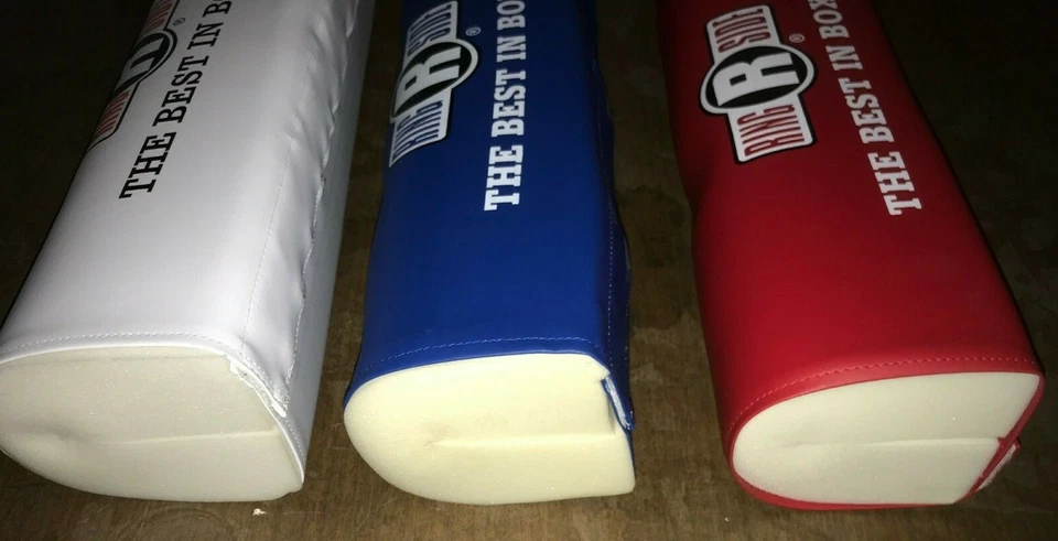 BOXING RING TURNBUCKLE COVER, RED, WHITE OR BLUE, 19" X 5" X 5", NEW, PACKAGED - Image 3 of 4