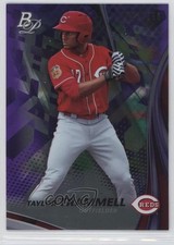 2017 Bowman Platinum Top Prospects Purple /250 Taylor Trammell #TP-TT 0b3