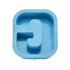 Silicone Resin Letter Mold 3D Mold for Epoxy Resin Art Large G Blue 6inch