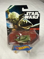 Hot wheels Star Wars Yoda Car #5 In Series 2014 Disney Mattel New Sealed