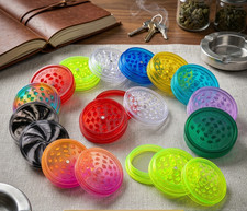 Plastic Grinders | Lightweight Durable Grinder | Multiple Colours | Sharp Teeth