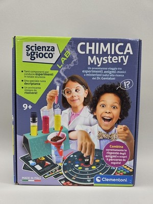 Clementoni Scienza Lab Mistery Laboratorio di Chimica Chemiekasten ITALIENISCH